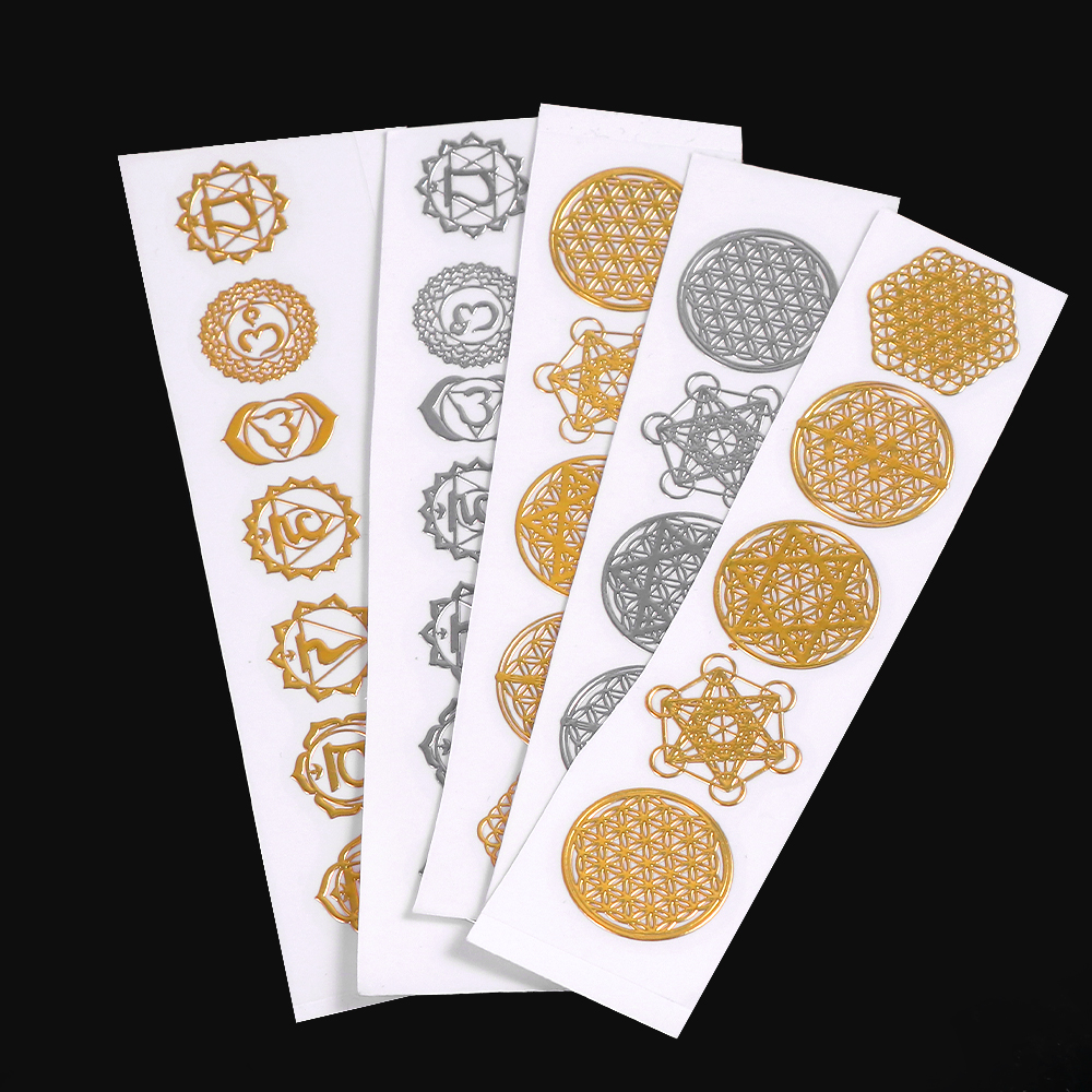 Flower Preservation Resin - New Geometric Pattern Metal Energy Copper