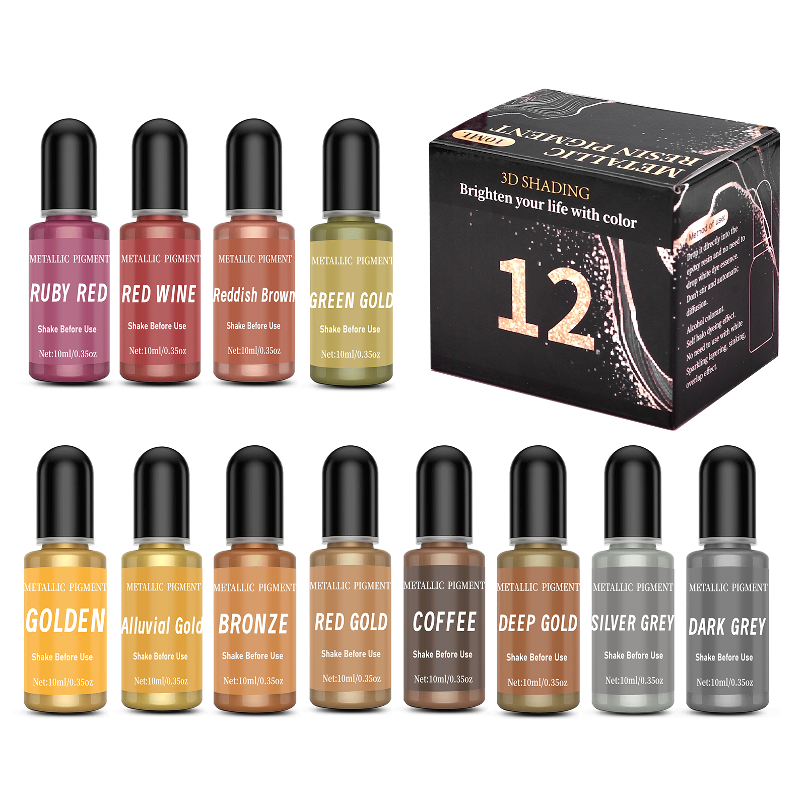 Resin Dye Alcohol - 1set Art Ink Alcohol Epoxy Resin