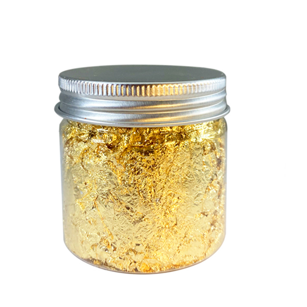 Gold Foil Flakes - Imitation Rose Gold Silver Copper Foil
