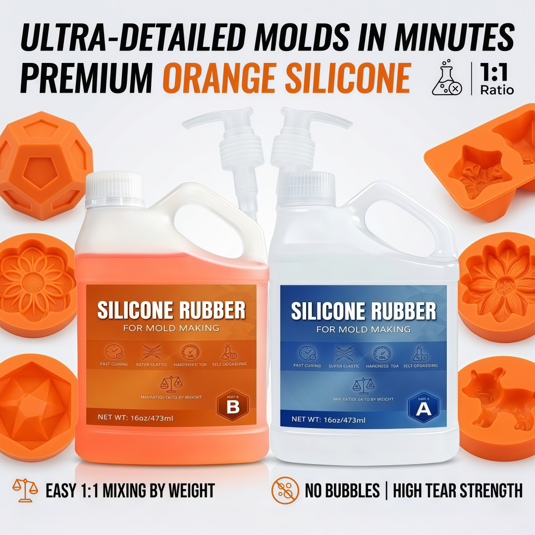 Resin Craft Supplies - Durable Liquid Rubber Material, Resin silicone