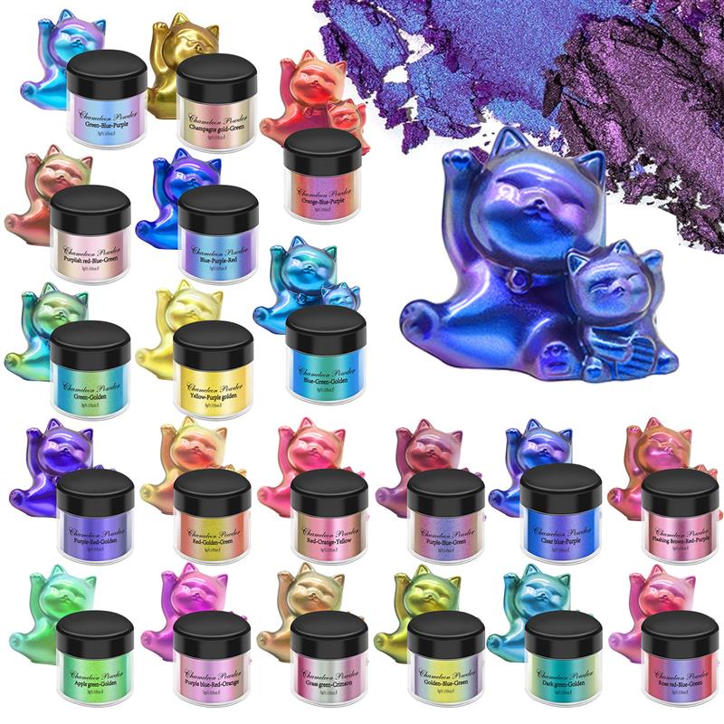 Resin Pigment Set - 3g Mirror Chameleons Resin Pigment Glitter