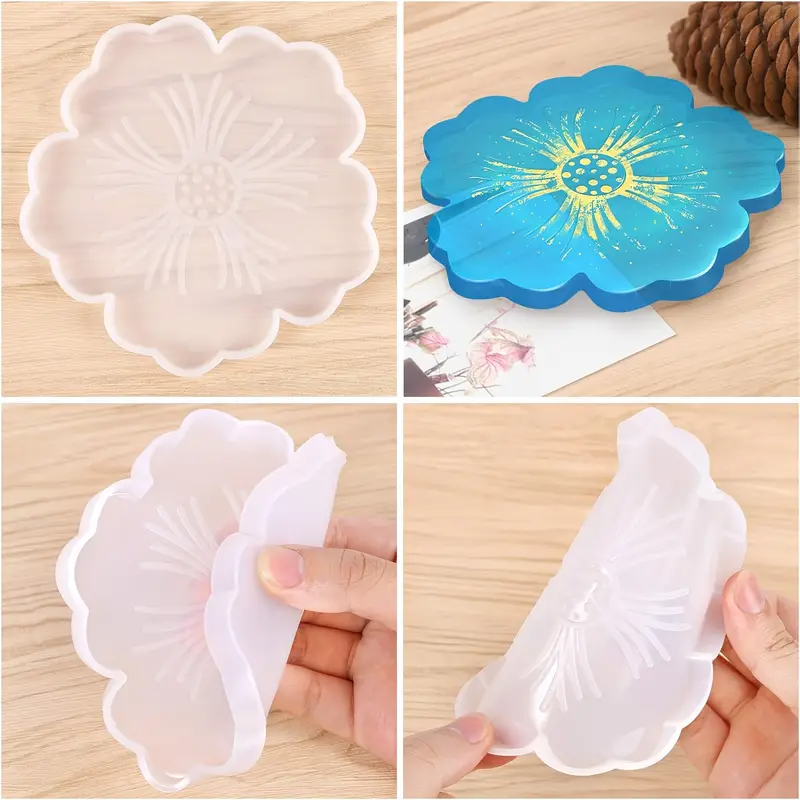 Geode Mold Silicone - DIY Sakura Shaped Resin Mold -