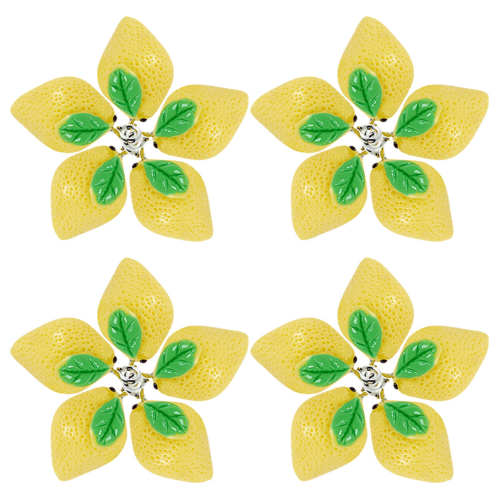 Crafting Resin - 20Pcs Lemon Resin Charms DIY Jewelry