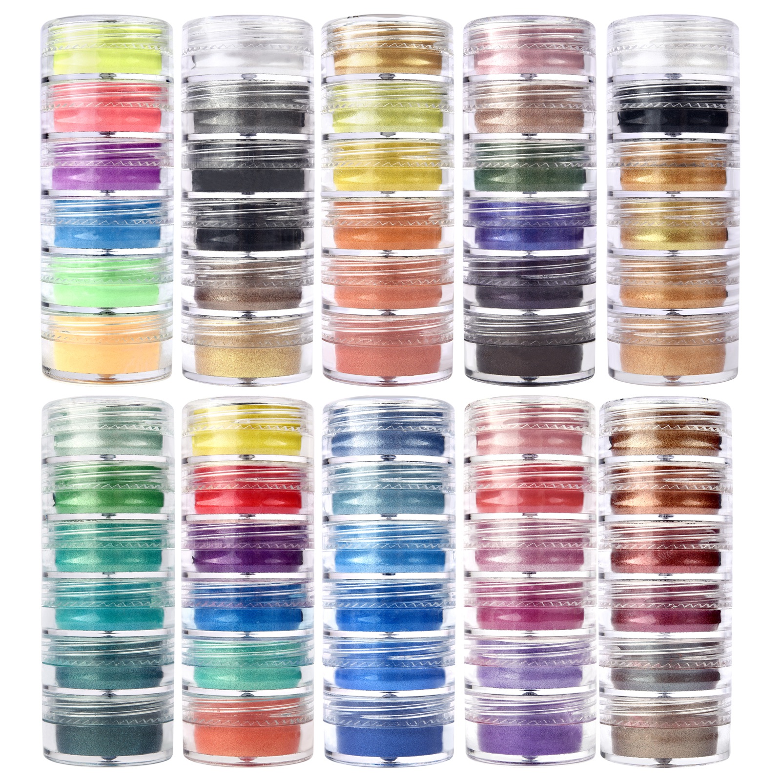Resin Pigment Set - 6 Colors/Set Pearlescent Powder Resin Pigment
