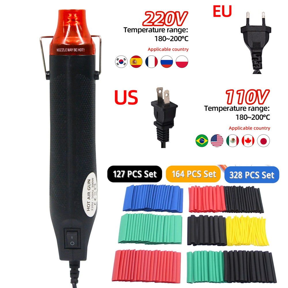 Heat Gun Small - 300W Hot Air Heat Gun Electric