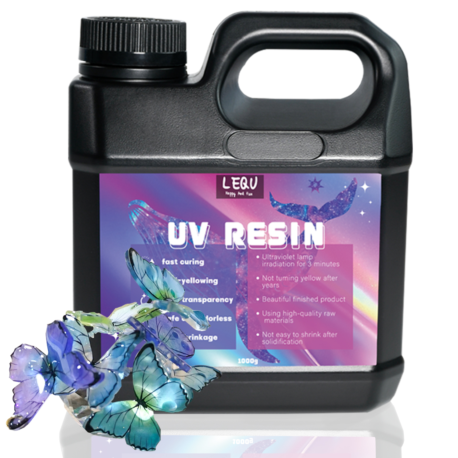 Bulk UV Resin Crystal Clear La - огляд і ціна Resin Jewelry Kit