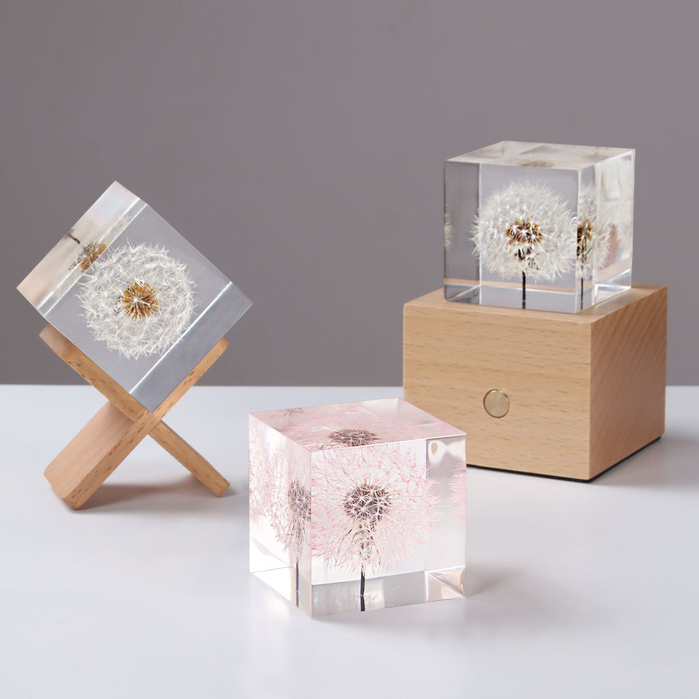Dandelion preserved fresh flow - огляд і ціна Flower Preservation Resin