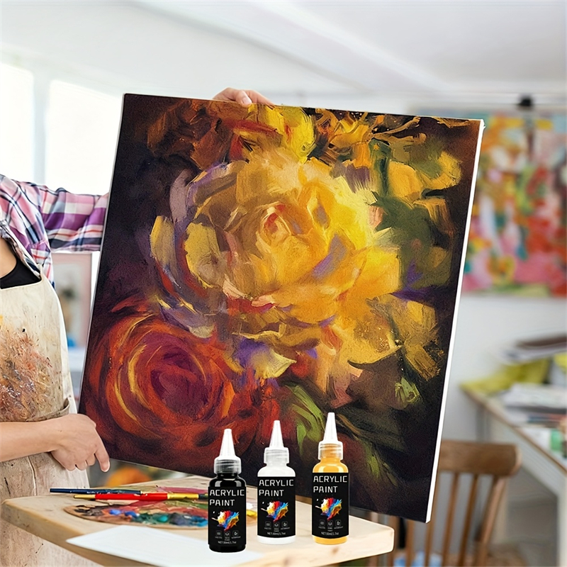 Acrylic Paint Set 6 Colors 50m - огляд і ціна Resin Pigment Set