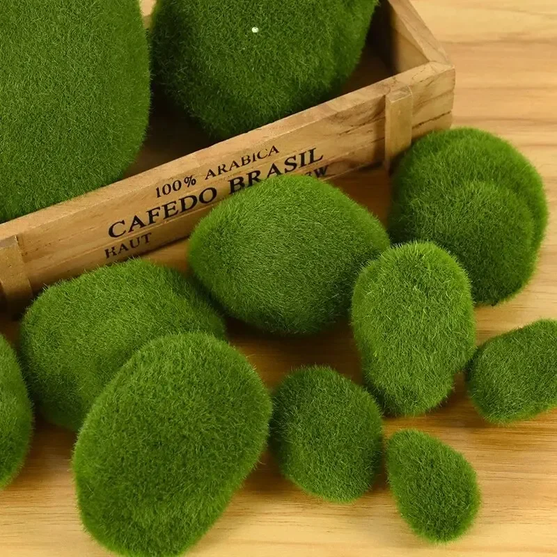 10Pcs Simulation Moss Stone Ar - огляд і ціна Terrarium Moss Art