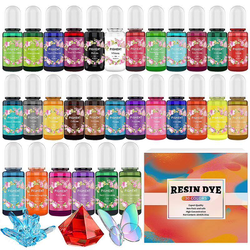 Epoxy Resin Pigment Kits Candl - огляд і ціна Resin Jewelry Kit