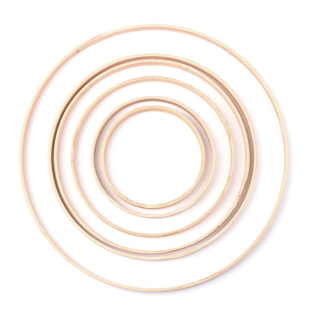 10Pcs 10/12/15/18/20/26cm Ring - огляд і ціна Wood Ring Blank