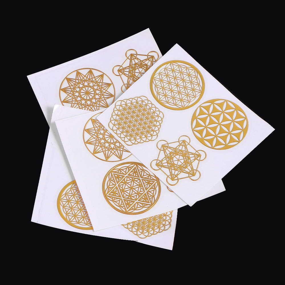 New Geometric Pattern Metal En - огляд і ціна Flower Preservation Resin