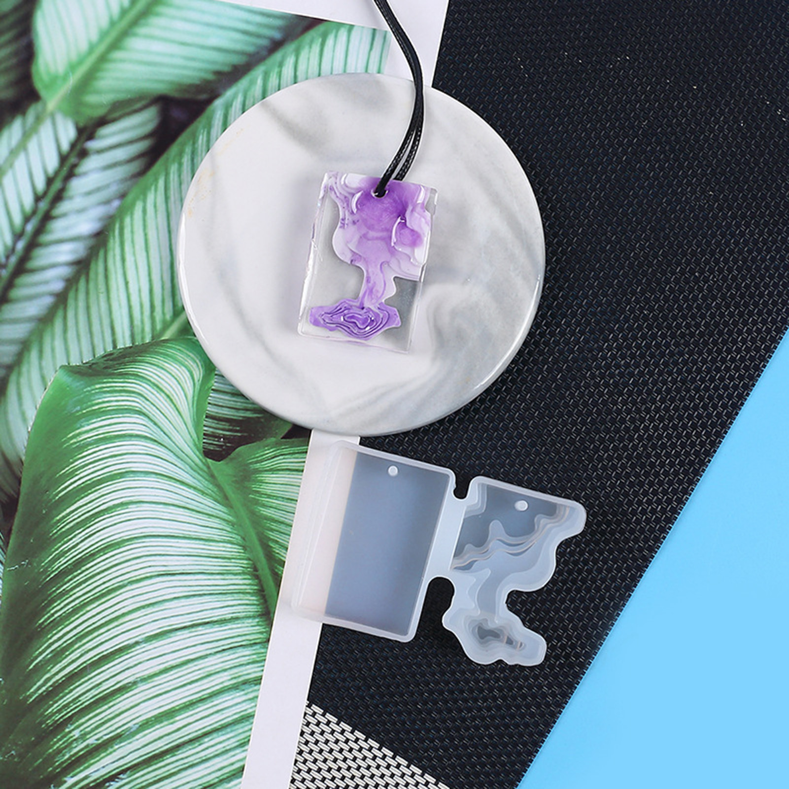 3pcs DIY Crystal Mold Set Roun - огляд і ціна Geode Mold Silicone