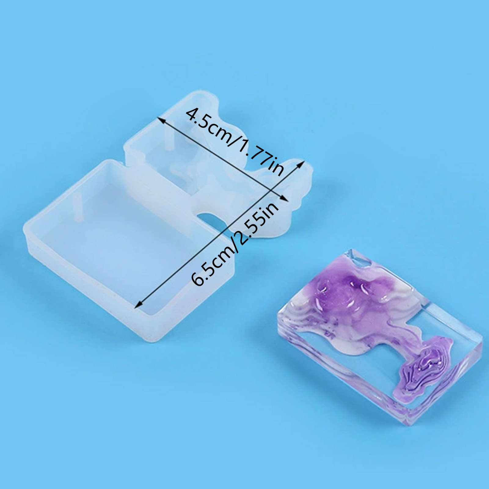3pcs DIY Crystal Mold Set Roun - огляд і ціна Geode Mold Silicone