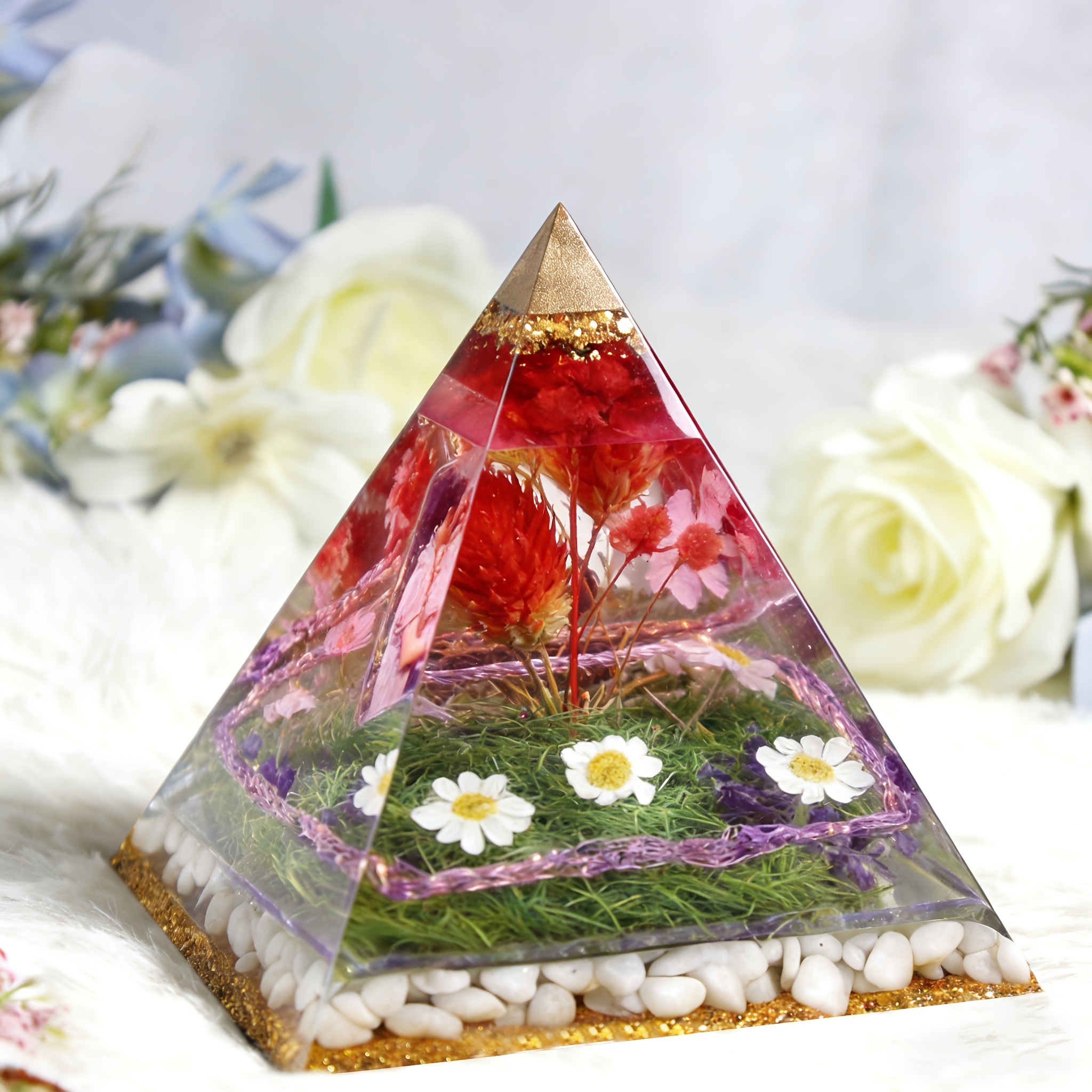 5pc - Pyramid Resin Molds of V - огляд і ціна Resin Jewelry Kit