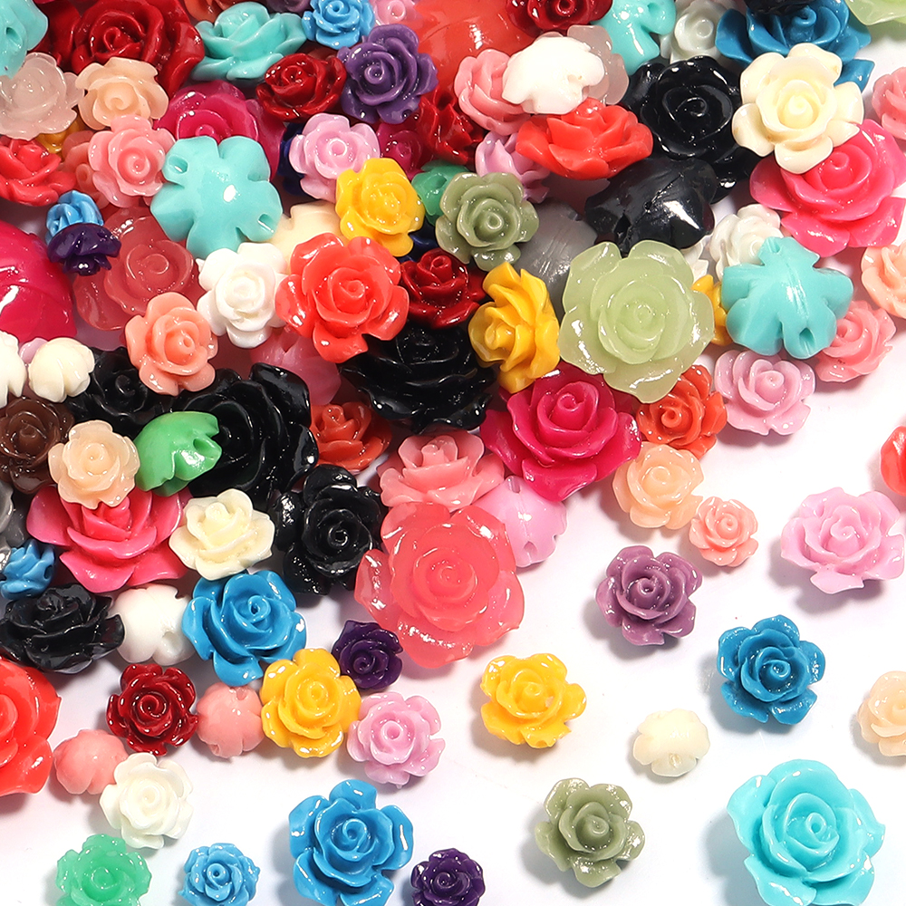 10pcs 6 8 10 12 15mm Imitation - огляд і ціна Flower Preservation Resin