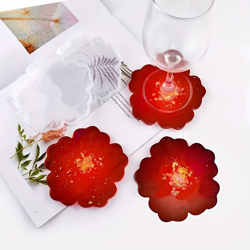 5pcs Mirror Large Flower Small - огляд і ціна Flower Preservation Resin