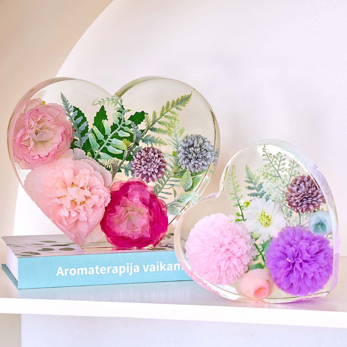 Large Love Silicone Mold DIY H - огляд і ціна Flower Preservation Resin