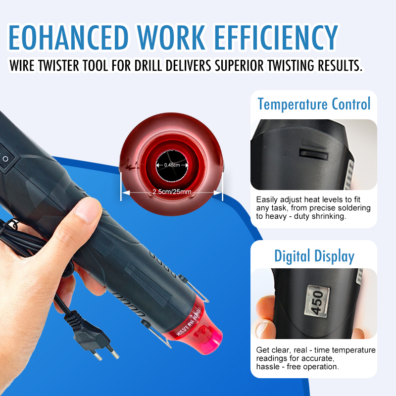 220V Hot Air Gun Soldering Tem - огляд і ціна Heat Gun Small