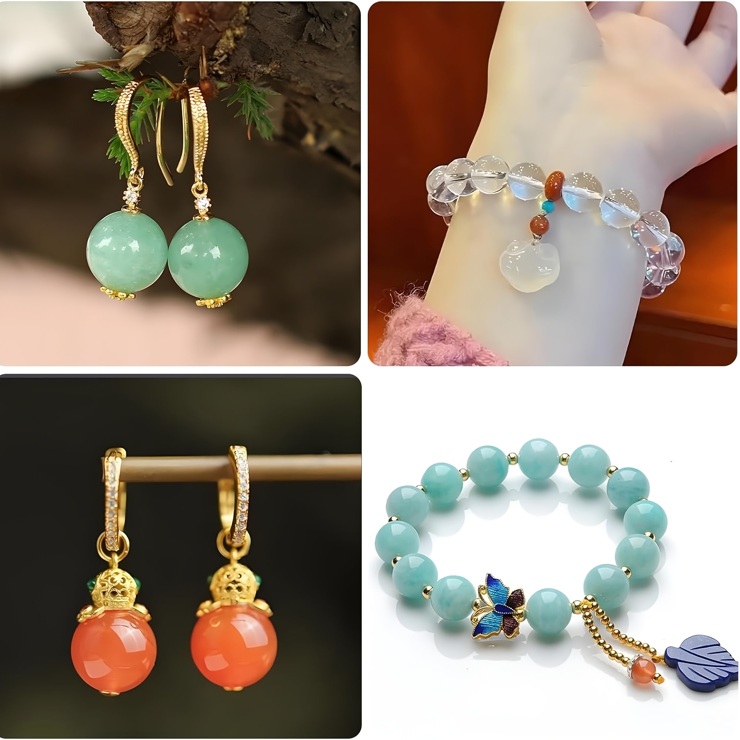 Two Perforated Spherical Silic - огляд і ціна Resin Jewelry Kit