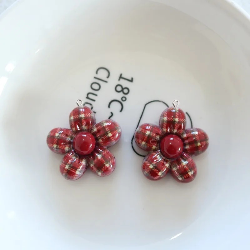 10Pcs Sweet Flower Planar Resi - огляд і ціна Resin Craft Material