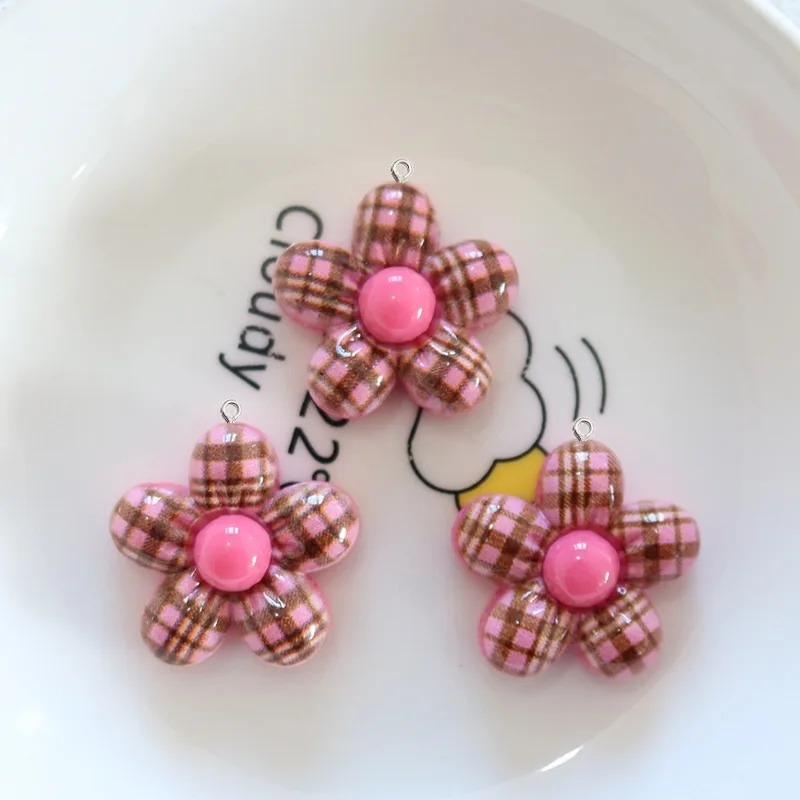 10Pcs Sweet Flower Planar Resi - огляд і ціна Resin Craft Material