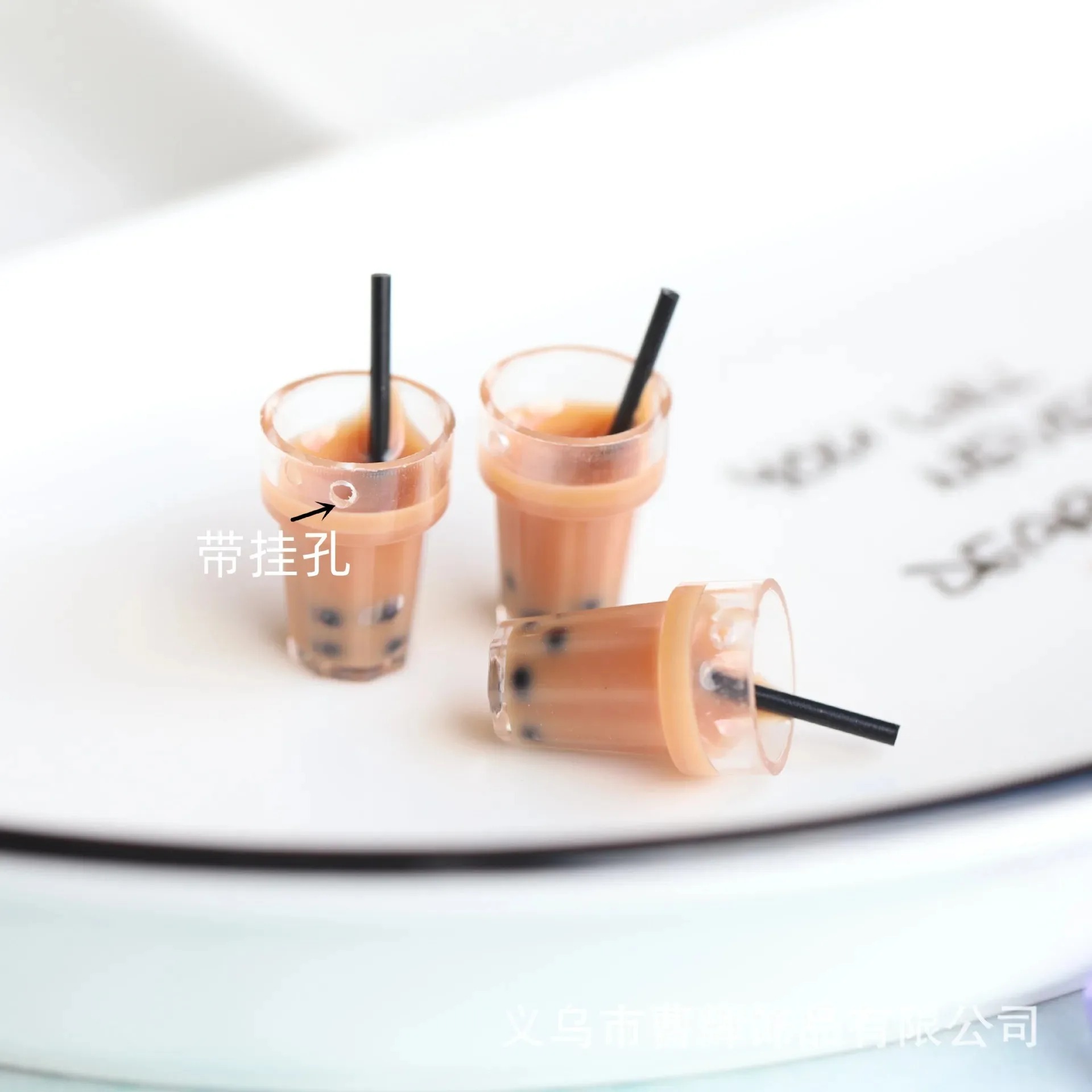 10Pcs Single Hole Bubble Tea C - огляд і ціна Resin Craft Supplies
