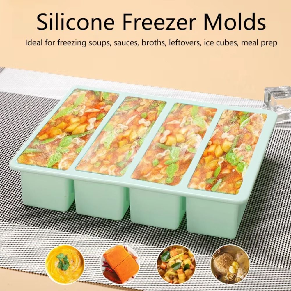 New 4 Grids Giant Storage For  - огляд і ціна Serving Tray Mold