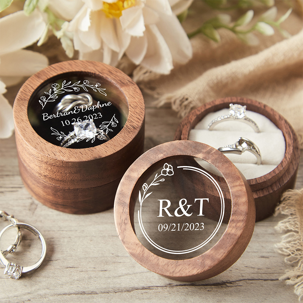 Personalized Wooden Wedding Ri - огляд і ціна Wood Ring Blank