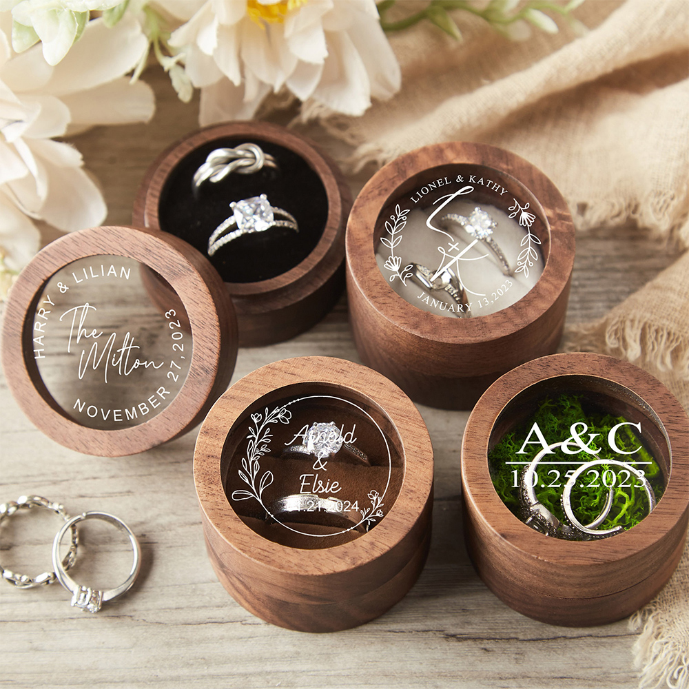 Personalized Wooden Wedding Ri - огляд і ціна Wood Ring Blank