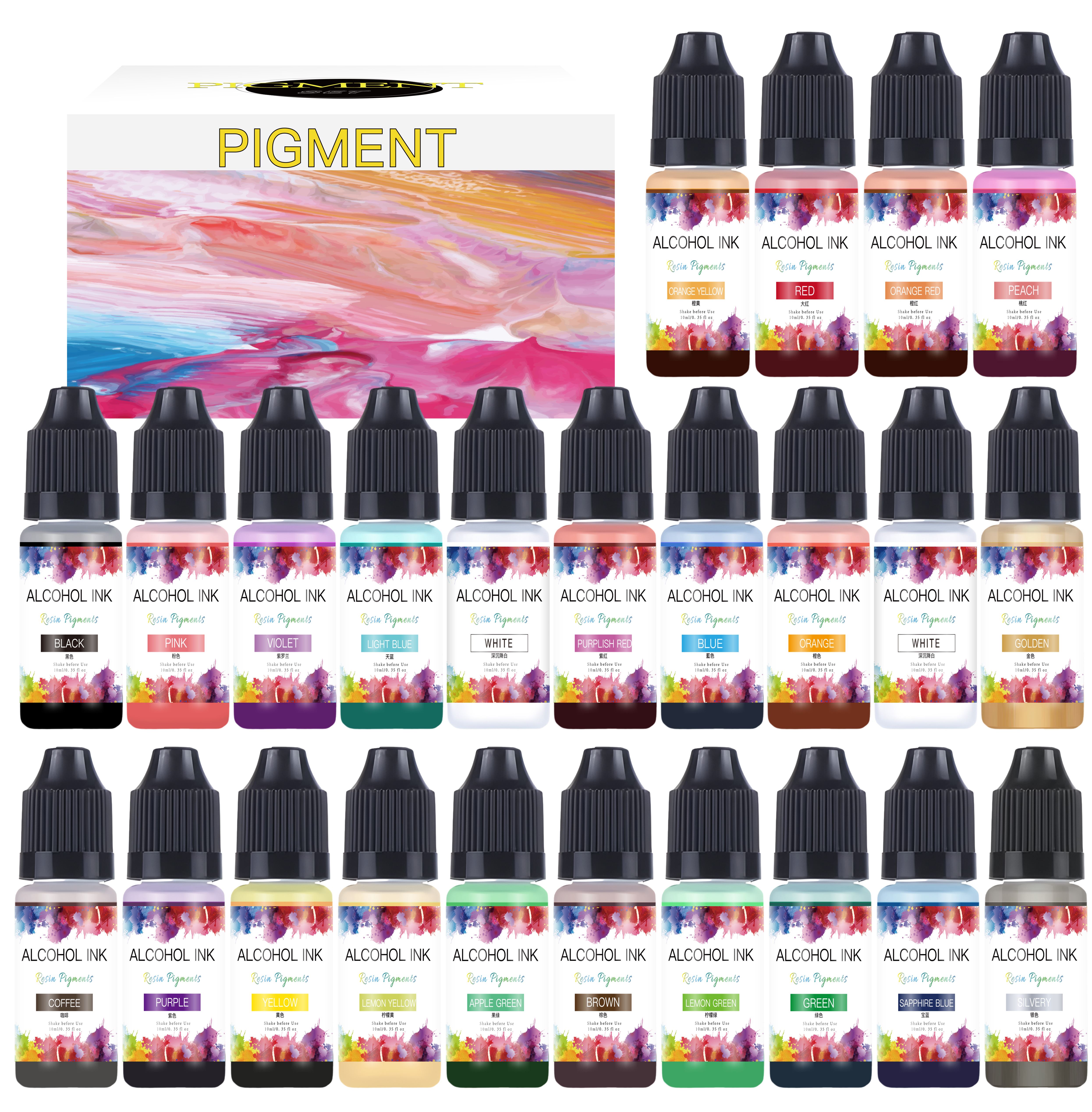 10ml Alcohol Ink Art Epoxy Res - огляд і ціна Resin Dye Alcohol