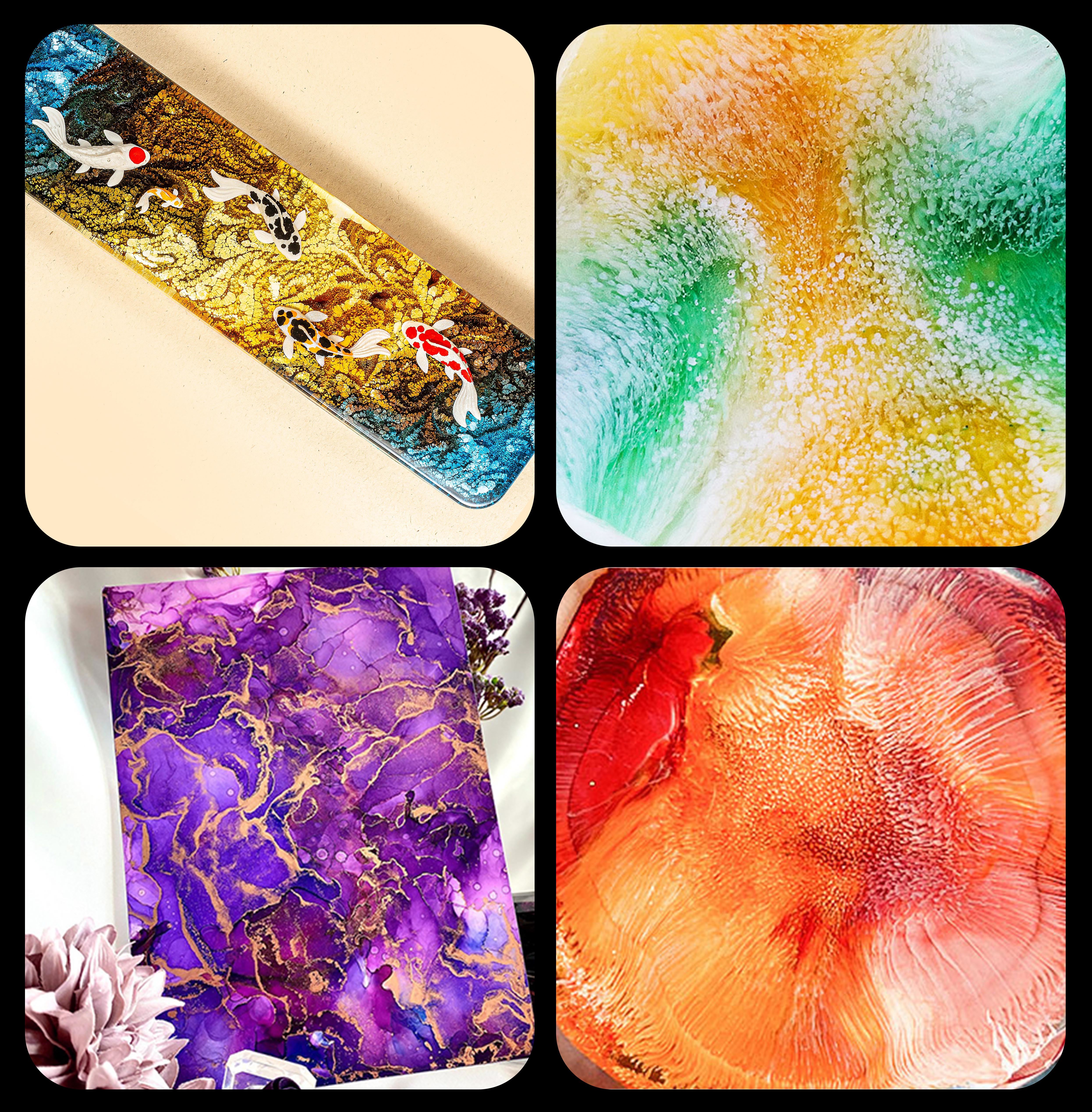 10ml Alcohol Ink Art Epoxy Res - огляд і ціна Resin Dye Alcohol