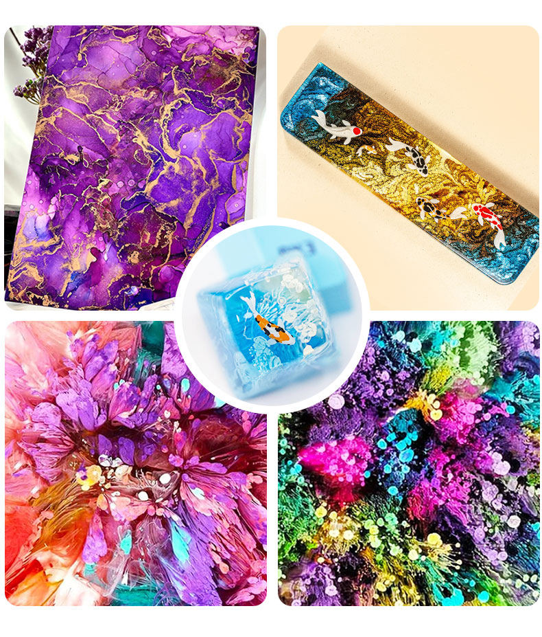 10ml Alcohol Ink Art Epoxy Res - огляд і ціна Resin Dye Alcohol