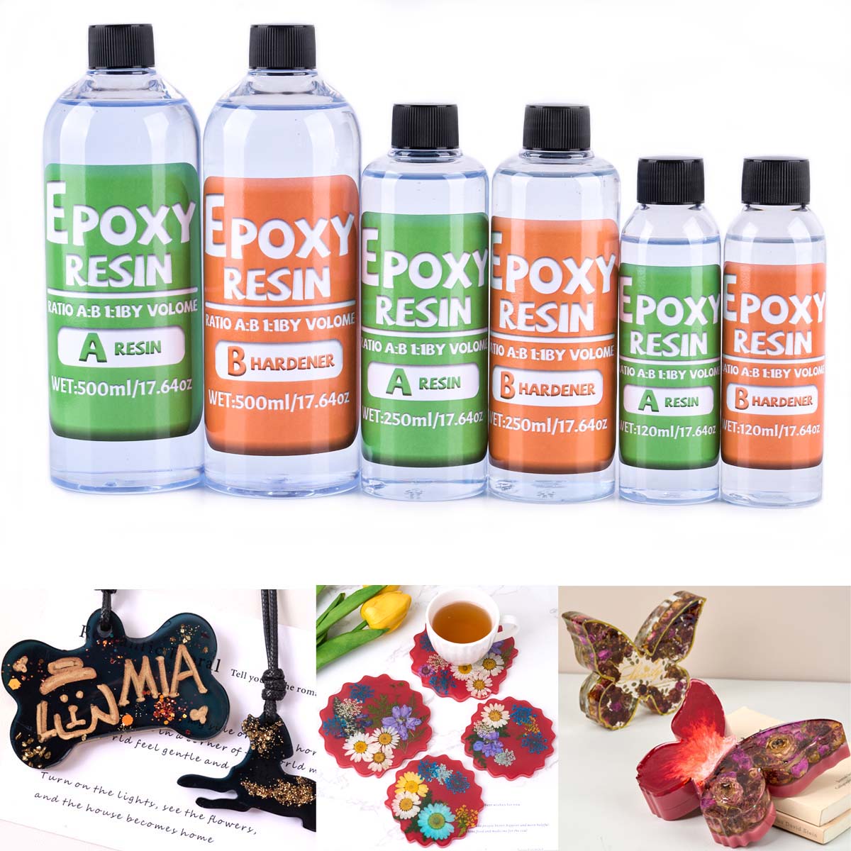 1:1 Ratio Epoxy Resin Kit Anti - огляд і ціна Resin Jewelry Kit