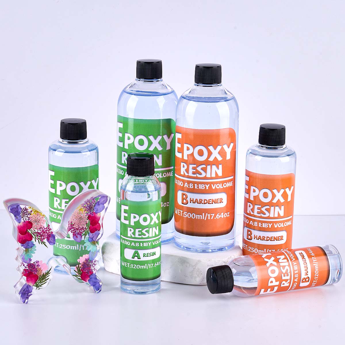 1:1 Ratio Epoxy Resin Kit Anti - огляд і ціна Resin Jewelry Kit