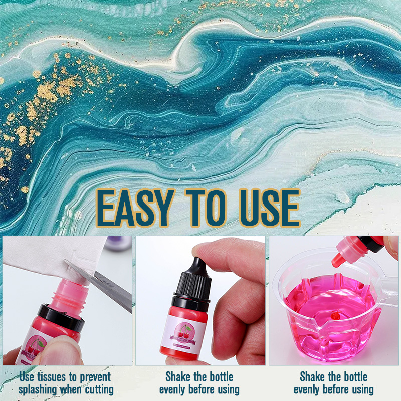 Epoxy Resin Color Pigment 24 V - огляд і ціна Resin Jewelry Kit