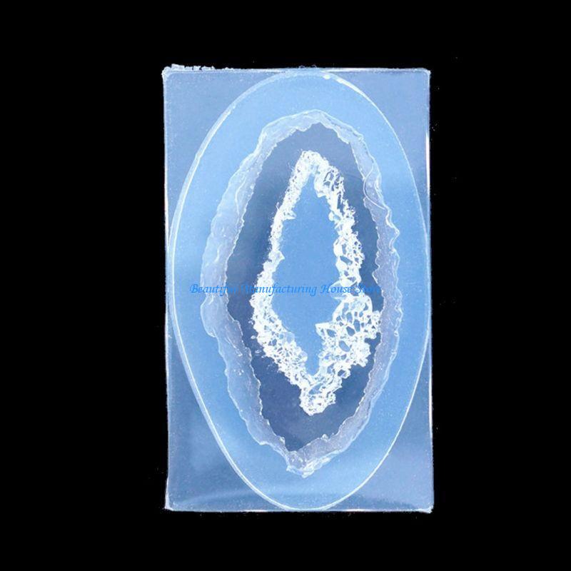 E56A DIY Crystal Rock Cluster  - огляд і ціна Geode Mold Silicone