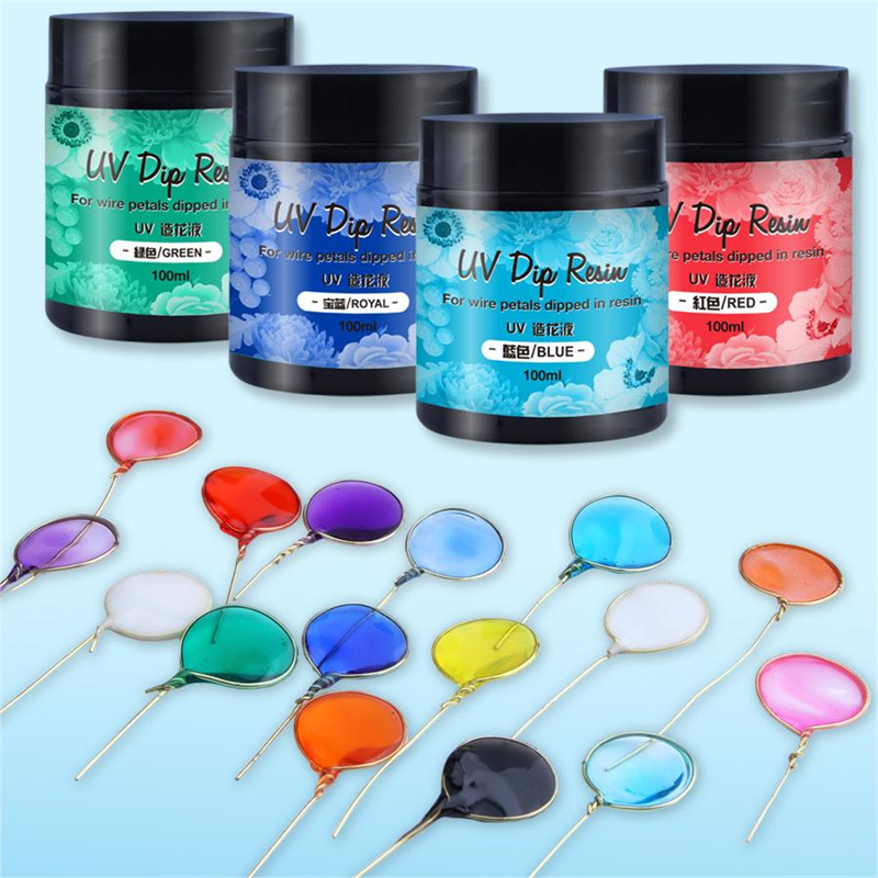 40/100ml UV DIP RESIN High Tra - огляд і ціна Flower Preservation Resin