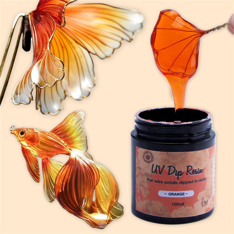 40/100ml UV DIP RESIN High Tra - огляд і ціна Flower Preservation Resin