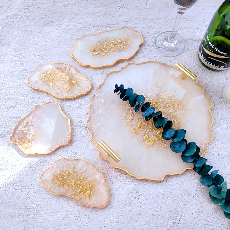 DM272 Resin GoGo Irregular Sha - огляд і ціна Geode Mold Silicone