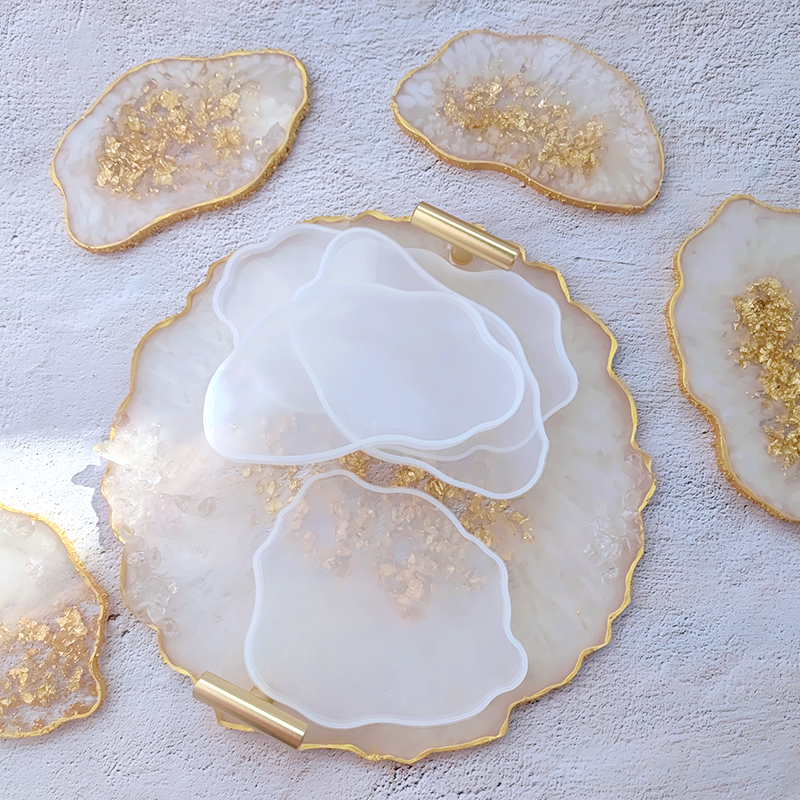 DM272 Resin GoGo Irregular Sha - огляд і ціна Geode Mold Silicone