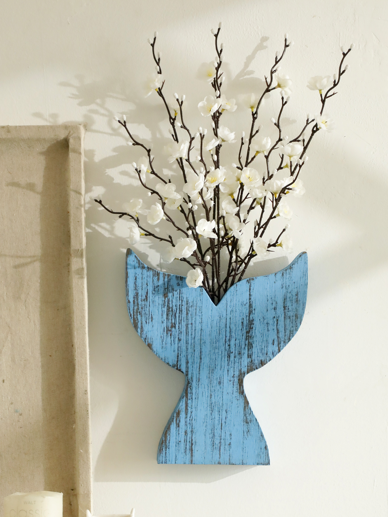 Nautical Wooden Vase Whale Tai - огляд і ціна Dried Flower Bulk