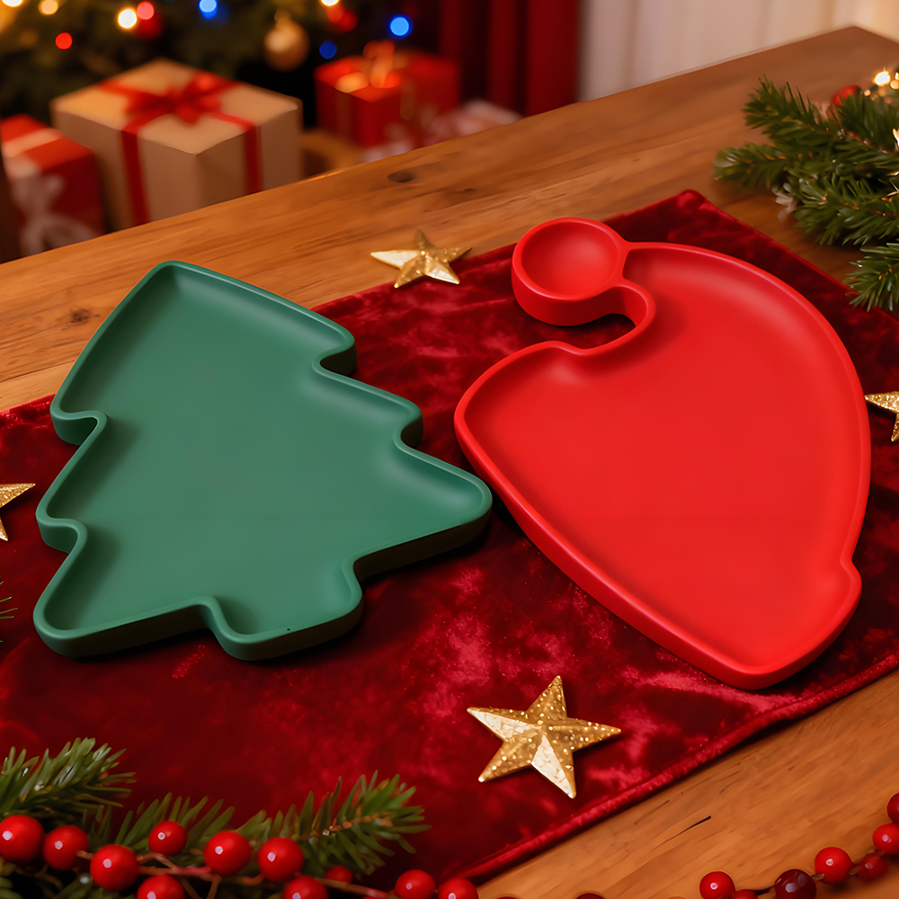 S0246 Christmas Tree Santa Hat - огляд і ціна Serving Tray Mold