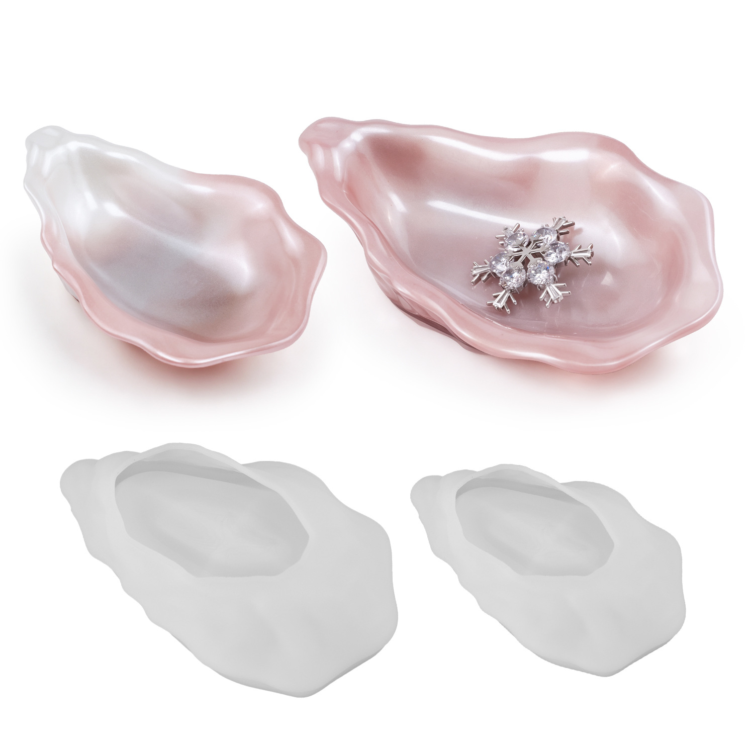 Oyster Shell Tray Silicone Mol - огляд і ціна Serving Tray Mold