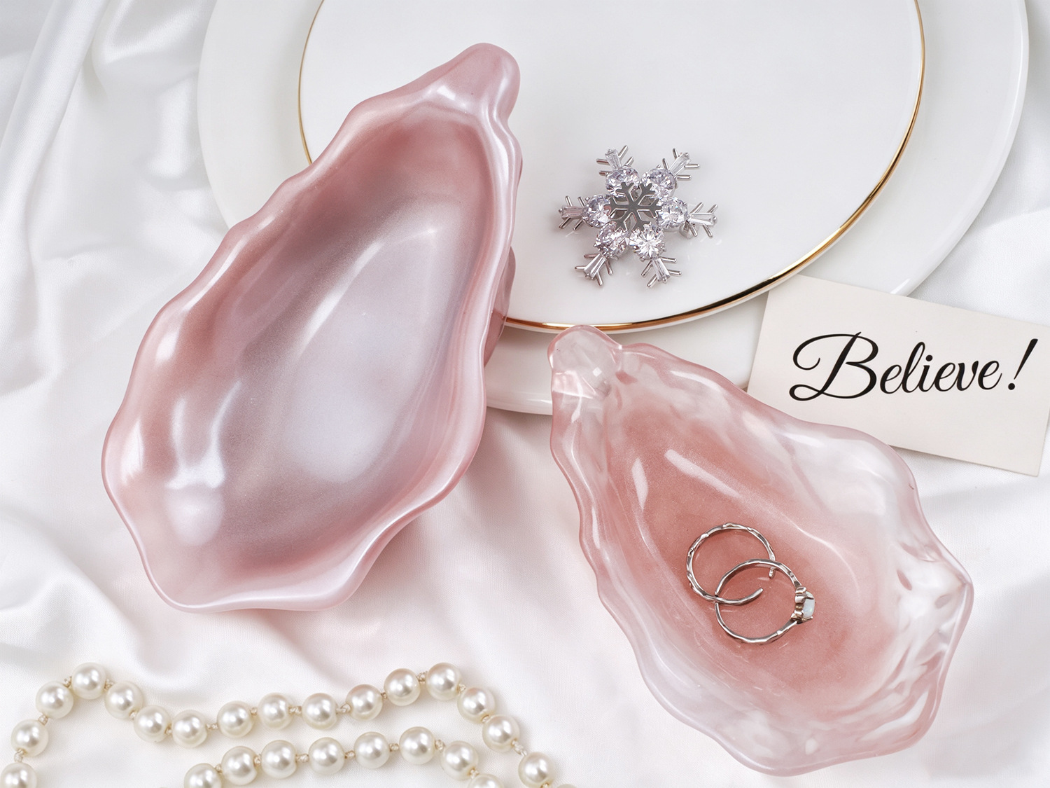 Oyster Shell Tray Silicone Mol - огляд і ціна Serving Tray Mold