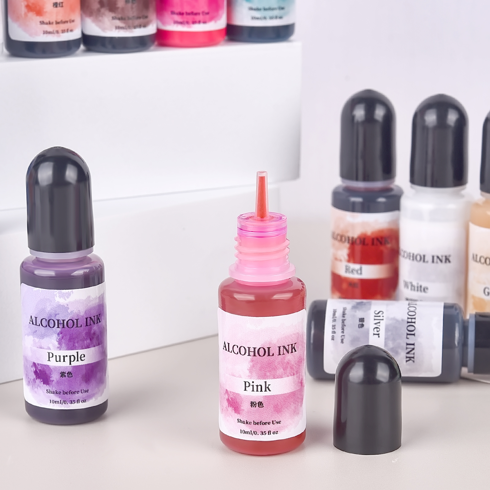 10Ml Essence Resin Alcohol Liq - огляд і ціна Resin Dye Alcohol