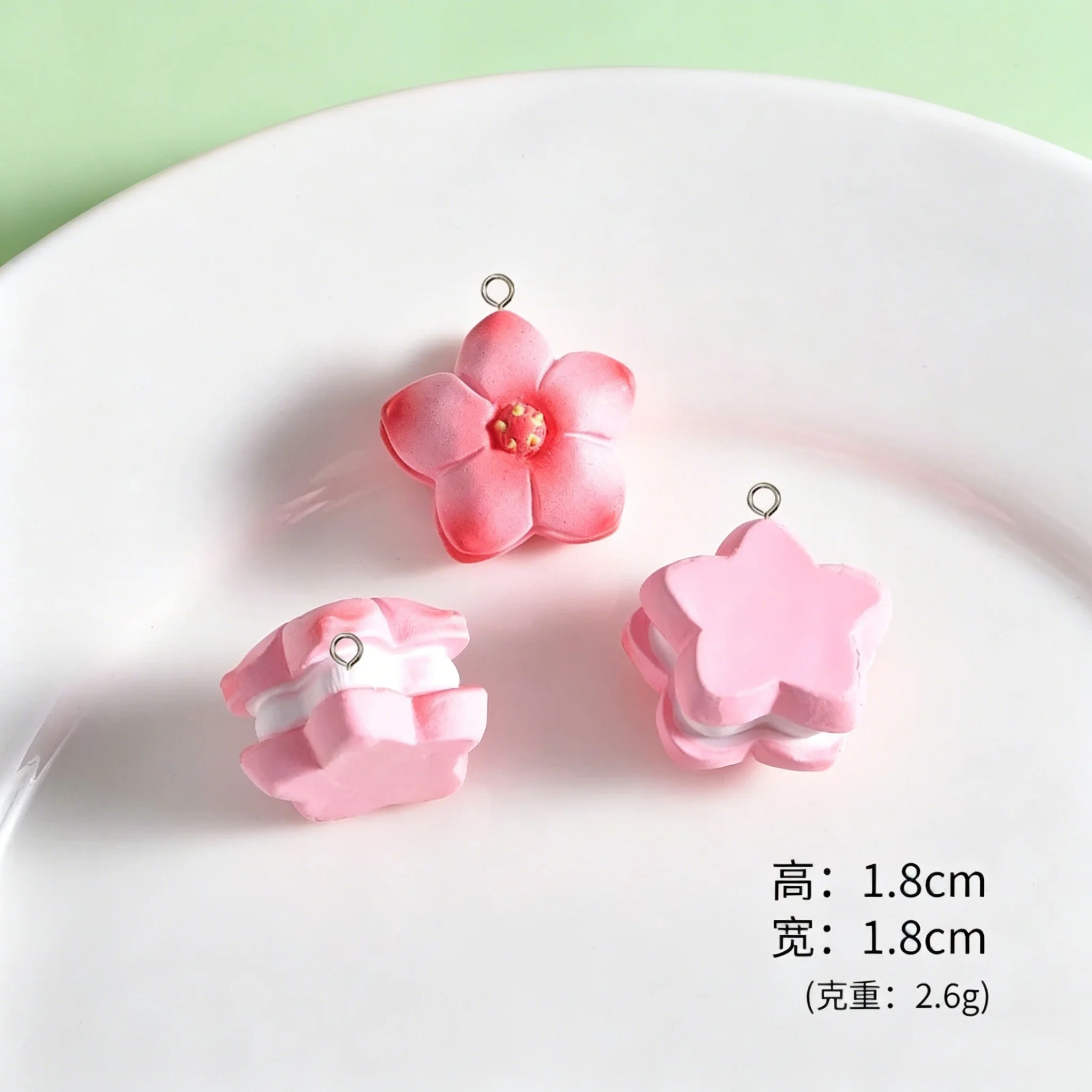 10Pcs Mixed Sweet Resin Pendan - огляд і ціна Resin Craft Supplies