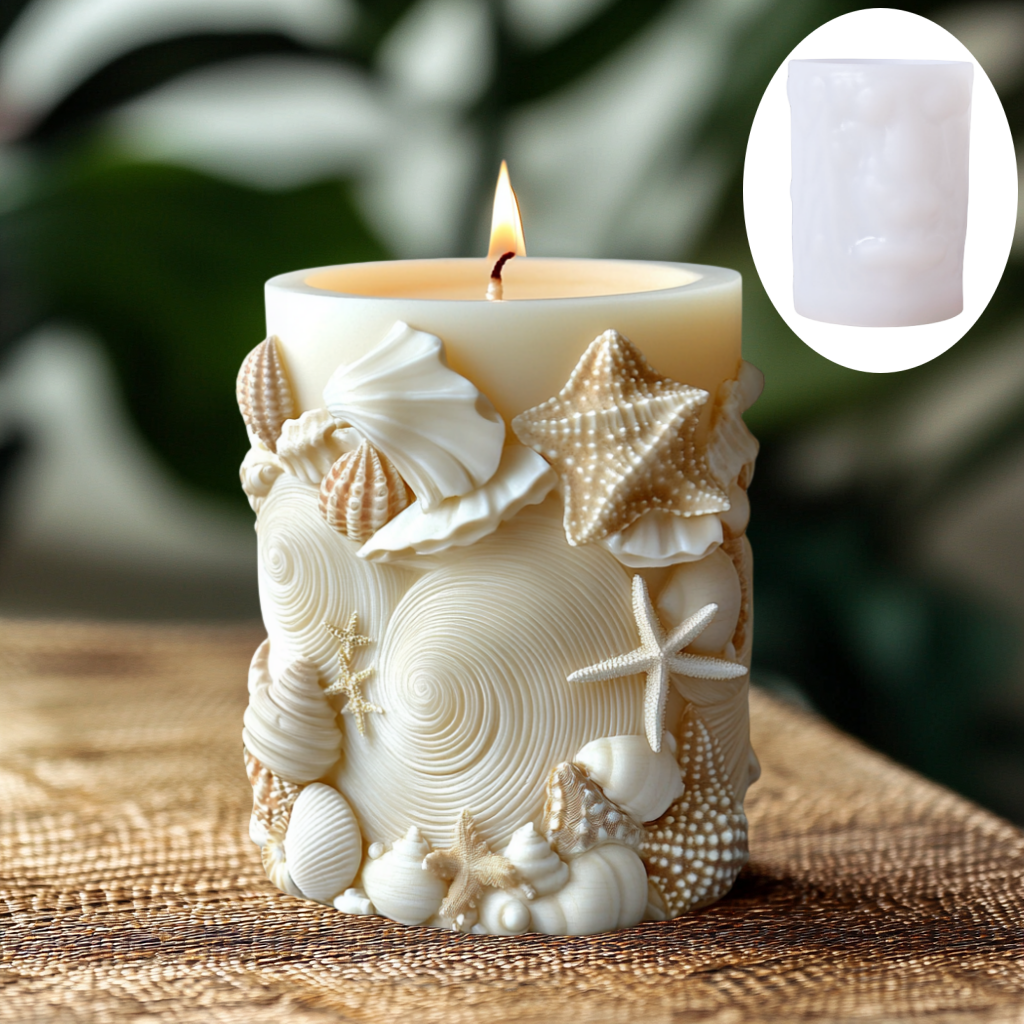 DIY Ocean style relief cylindr - огляд і ціна Resin Ocean Wave Mold