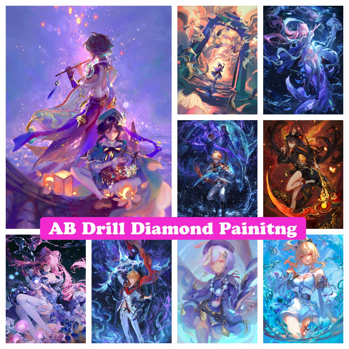 Genshin Impact Anime Zhong Qi  - огляд і ціна Resin Craft Genshin