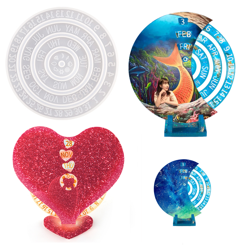 New Style Rotatable Moon Shape - огляд і ціна Resin Ocean Wave Mold
